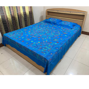নীল নকশী বেডশীট