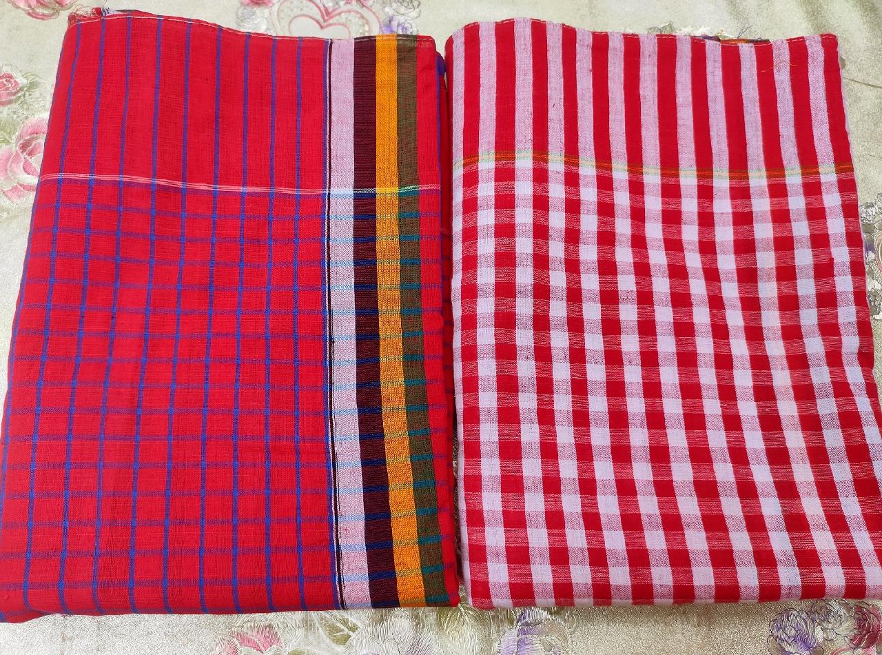 ঐতিহ্যবাহী লাল গামছা